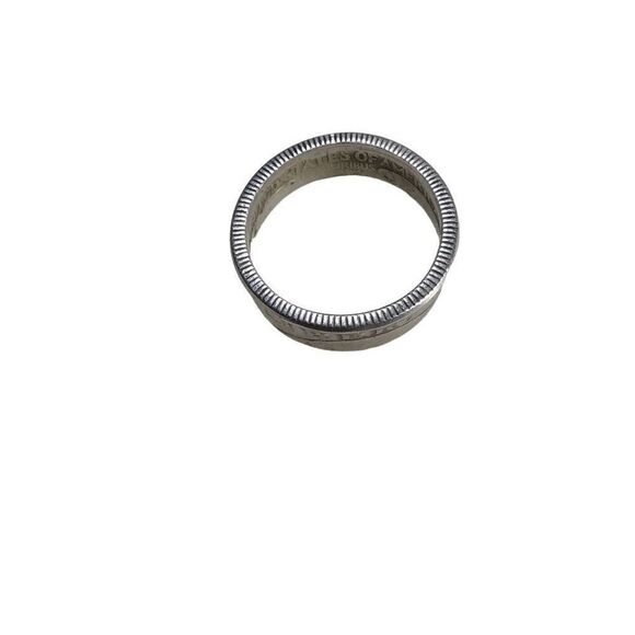 Ring, Sterling Silver Coin Ring, size 7, NEW, Handmade, Artisan, 1952 coin - Picture 3 of 6